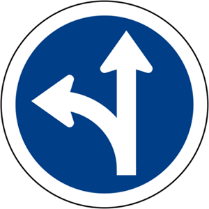 ให้ตรงไปหรือเลี้ยวซ้าย